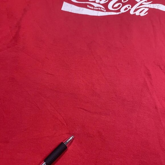 Vintage Coca Cola Logo T-shirt - Picture 5 of 9